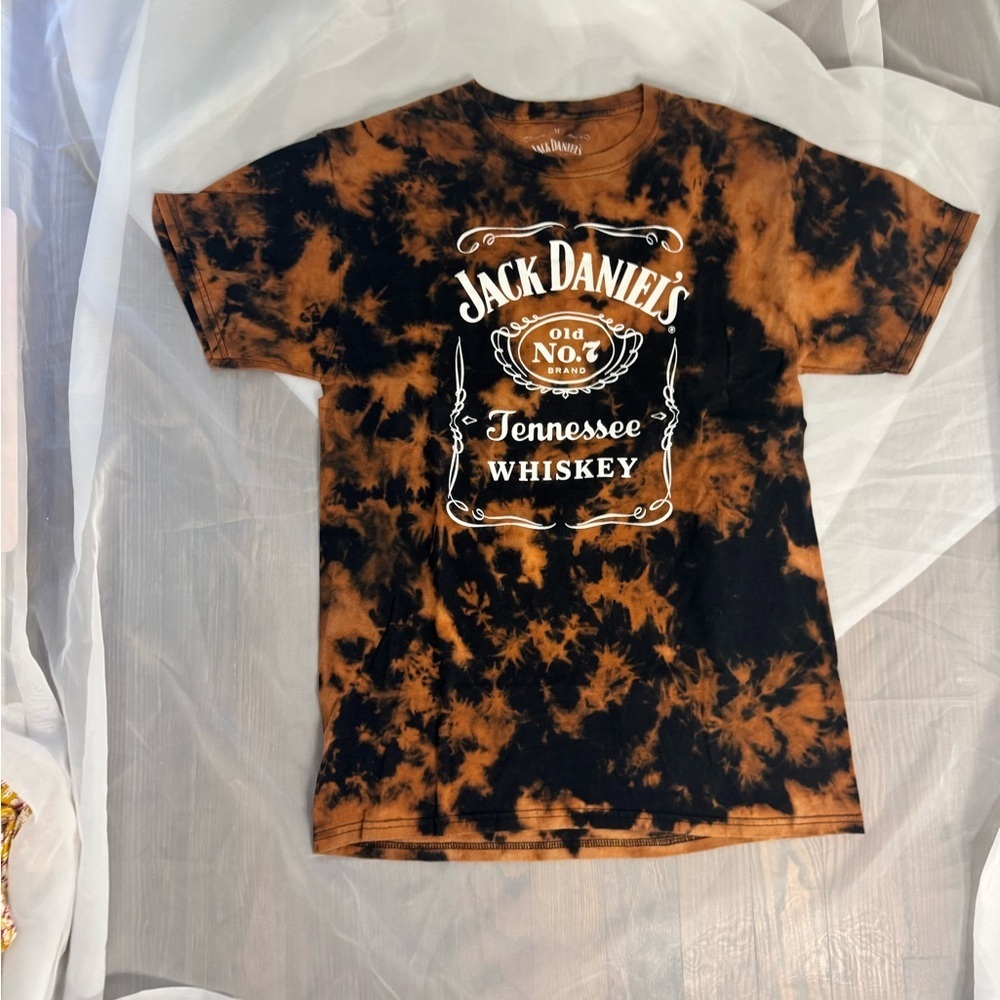 Jack Daniels Black and Orange Men's Tee